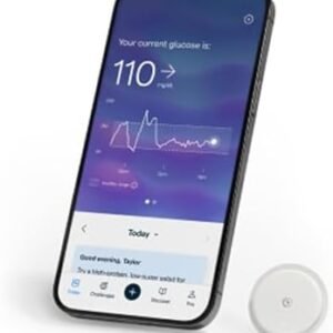 Lingo Continuous Glucose Monitor (CGM). 24/7 Glucose Tracking