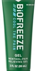 Biofreeze Gel Pain Relief, Knee & Lower Back Pain Relief