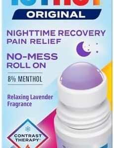 Icy Hot Original Pain Relief, Nighttime Recovery, Roll-On, Lavender, 2 oz.
