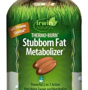 Irwin Naturals Thermo-Burn Stubborn Fat Metabolizer | 60 Softgels