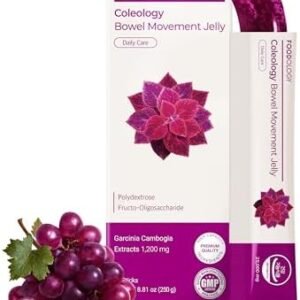 FOODOLOGY Coleology Bowel Movement Jelly, Grape & Prune, 10 Sticks