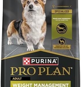 Purina Pro Plan Weight Management Dry Dog Food, Chicken & Rice, 6 lb Bag