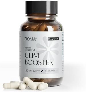BIOMA GLP-1 Booster - Natural Appetite Control Supplement with Clinically Proven...