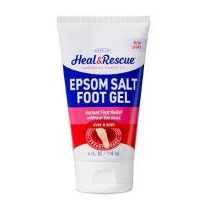 Heal&Rescue Epsom Salt Foot Gel, 4 Ounce
