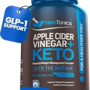 Herbtonics Apple Cider Vinegar + Keto BHB Capsules