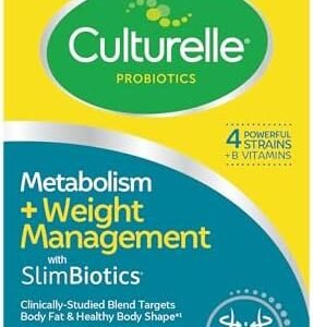 Culturelle Metabolism + Weight Management with SlimBiotics® Probiotic 30 Ct