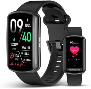 Smart Watch Fitness Trackers for Men Women, 24/7 Health Activity Monitor