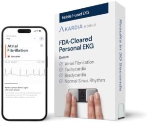 KardiaMobile 1-Lead EKG Monitor, Medical-Grade FDA-Cleared Personal Heart Monitor