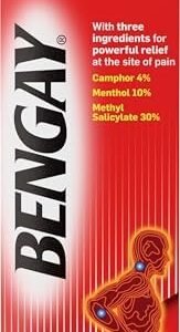 Bengay Ultra Strength Cream, Camphor Menthol & Methyl Salicylate, 4 oz