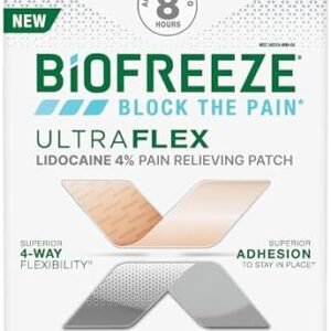 Biofreeze Ultraflex Maximum Strength 4% Lidocaine Patches