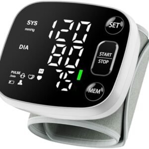 Oklar Wrist Blood Pressure Monitor, FDA Cleared Rechargeable BP Machine