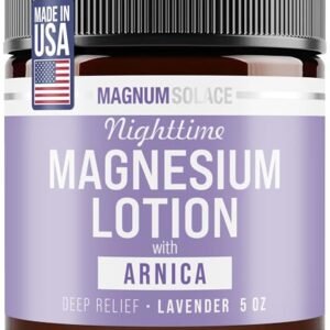 Magnum Solace Nighttime Magnesium Lotion with Arnica