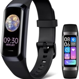 Fitness Tracker – Heart Rate Blood Oxygen Blood Pressure Temp Sleep Calorie