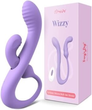 Tracy's Dog Wizzy Transformable Rabbit Vibrator Adult Sex Toys for Women