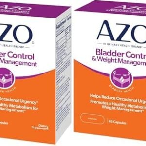AZO Bladder Control with Go-Less® & Weight Management Dietary Supplement