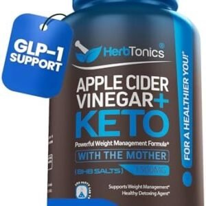 Herbtonics Apple Cider Vinegar + Keto BHB Capsules