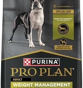 Purina Pro Plan Small Breed Weight Management Dry Dog Food, 18 lb Bag