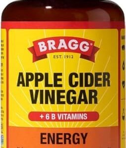 Bragg Energy Apple Cider Vinegar Capsules with B Vitamins - 90 Capsules
