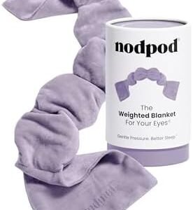 nodpod Patented Gentle Pressure Sleep Mask, Weighted Eye Mask