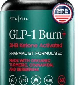 GLP-1 Supplement for Appetite Support with BHB Ketones, ACV, Berberine HCL