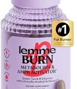 Lemme Burn Belly Fat Capsules for Metabolism Support, 30-Day Supply