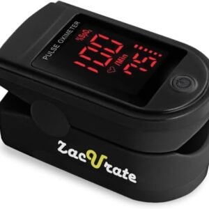 Zacurate 500 Series Fingertip Pulse Oximeter Blood Oxygen Saturation Monitor with Silicon...