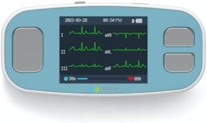 EMAY 6L Portable ECG Monitor | Record ECG and Heart Rate in 6 Channels