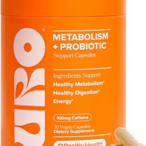 URO Metabolism + Probiotic for Energy & Gut with Chromium – 30-Day Supply