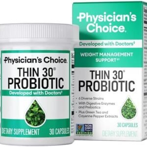 Physician's CHOICE Probiotics for Weight Management & Bloating, 30ct