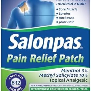 Salonpas Pain Relief Patch, 20 Count (Pack of 1)