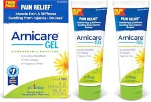 Boiron Arnicare Gel 4.2 oz (Twin Pack) for Joint Pain Relief