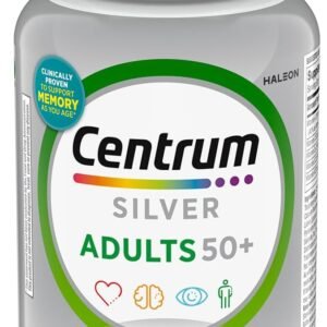 Centrum Silver Multivitamin for Adults 50 and Over, 220 Tablets