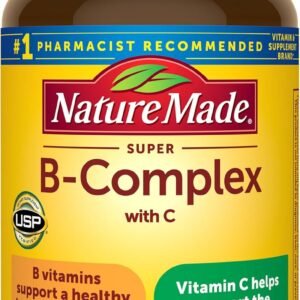 Nature Made Super B Complex with Vitamin C & Folic Acid, 140 Tablets