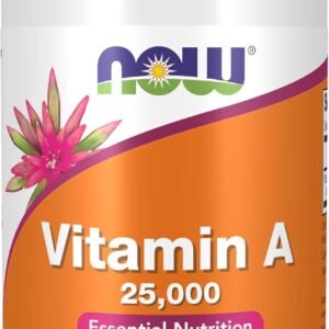 NOW Foods Supplements, Vitamin A (Fish Liver Oil) 25,000 IU, Essential Nutrition, 250 Softgels