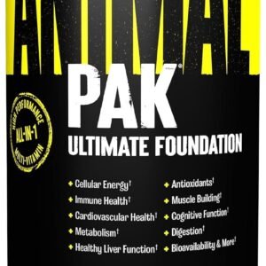 Animal Pak Multivitamin Supplement for Men & Women | 44 All-in-1 Pill Packs