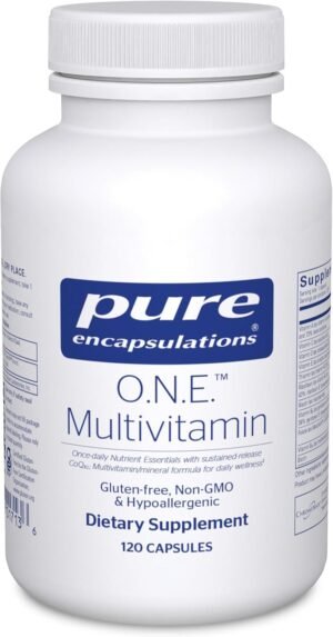Pure Encapsulations O.N.E. Multivitamin, 120 Capsules