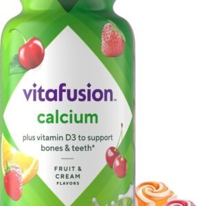 Vitafusion Calcium Gummies 500 mg Per 2 Gummies with Vitamin D3